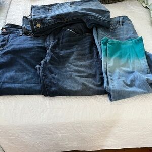 Lot of 4 Chicos Ladies Jeans Size 2